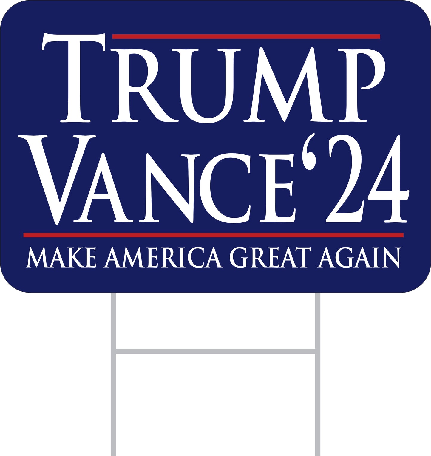 Trump Vance '24 Lawn Sign