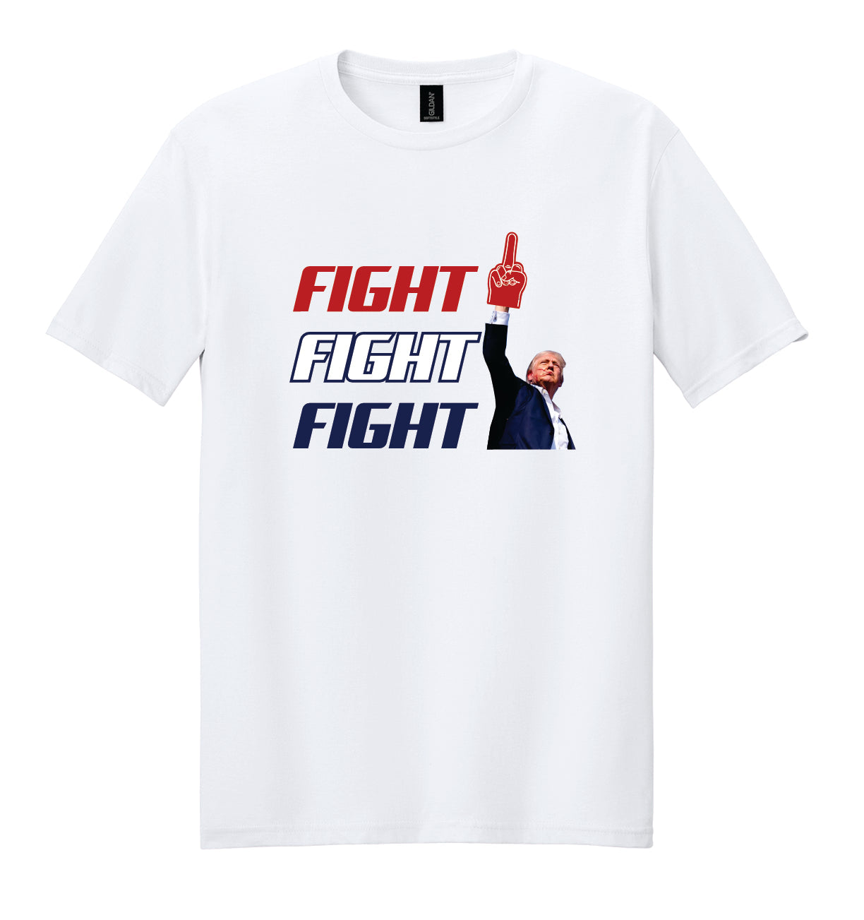 Fight Fight Fight Softstyle Printed T-Shirt